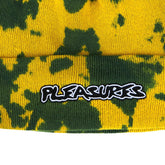PLEASURES Backbone Dyed Beanie at Gravity NYC